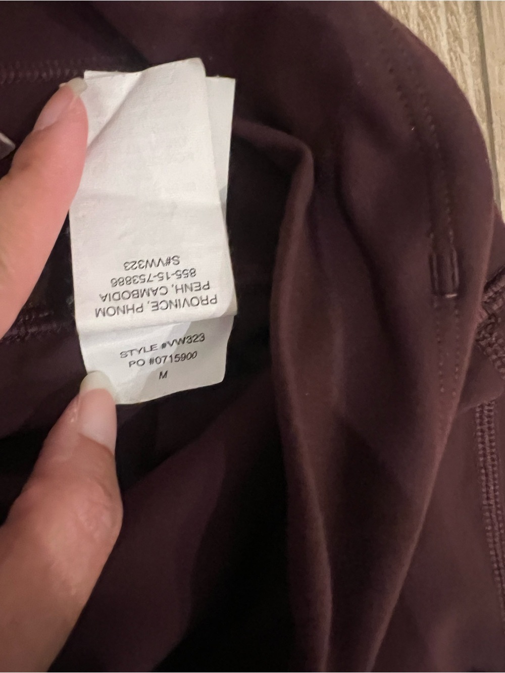 Vuori High-Rise daily Leggings in Ruby size M - Picture 5 of 6